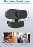 Full HD 1080P Webcam with Microphone for Gaming