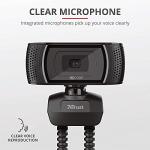 Trust Trino HD Webcam with Microphone - Black