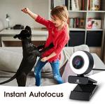 Vitade 960A HD 1080P Webcam with Microphone