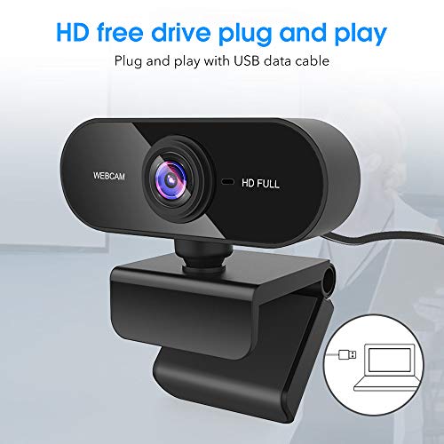 Dewanxin 1080P HD Streaming Webcam with Microphone