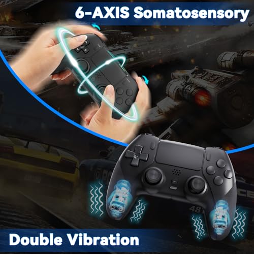 Yetree Wireless PS4 Gamepad with Turbo and Gyro