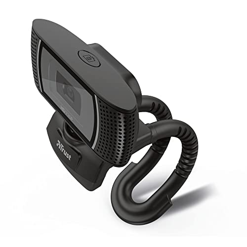 Trust Trino HD Webcam with Microphone - Black