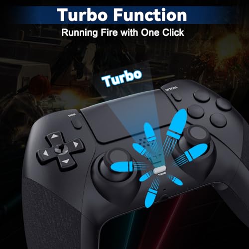 Yetree Wireless PS4 Gamepad with Turbo and Gyro