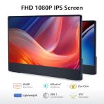 JOLALIA 15.6” FHD Portable Gaming Monitor