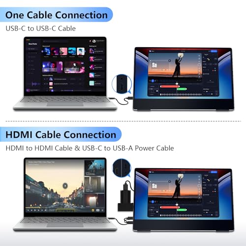 JOLALIA 15.6” FHD Portable Gaming Monitor