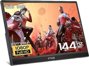 HTNZIR 15.6" 144Hz Portable Gaming Monitor
