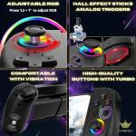 MAJESTECH D8 Wireless Gaming Controller for Mobile Devices