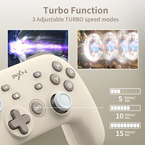 PXN P50L Wireless Pro Game Controller - Brown