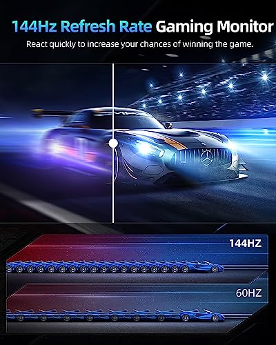 UPERFECT 18" 144Hz Portable Gaming Monitor 2K