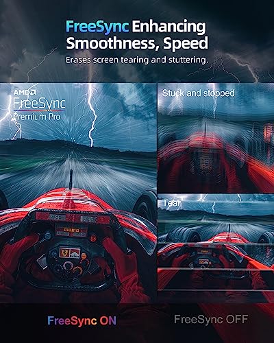 UPERFECT 18" 144Hz Portable Gaming Monitor 2K