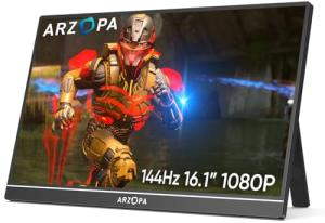 ARZOPA 16.1" 144Hz Portable Gaming Monitor