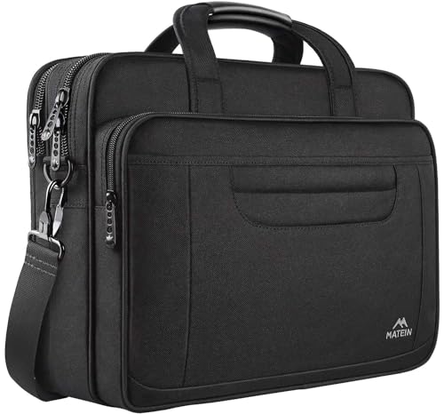 MATEIN 15.6" Laptop Bag - Unisex Nylon Sleeve