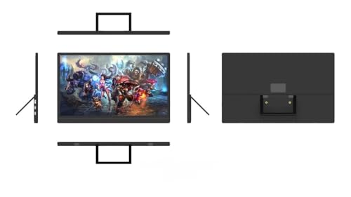 AILRINNI 15.6" Portable Gaming Monitor with Speakers