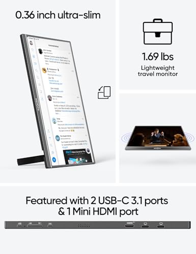 ARZOPA 16.1" FHD Portable Gaming Monitor