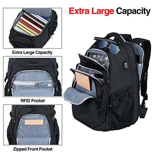 KROSER 18.4" Gaming Backpack with RFID Pockets