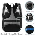 MATEIN Lightweight Anti-Theft Laptop Backpack with USB