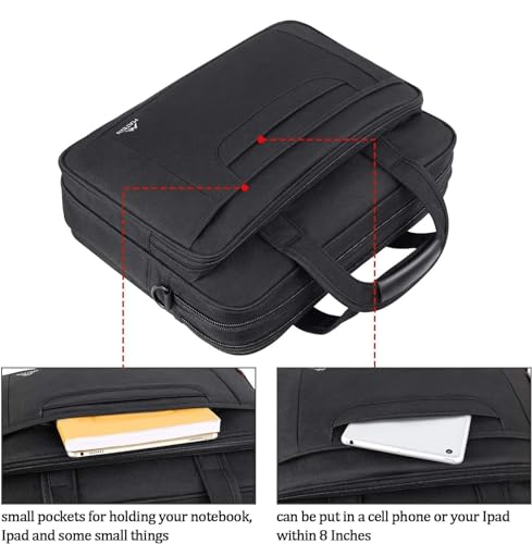 MATEIN 15.6" Laptop Bag - Unisex Nylon Sleeve