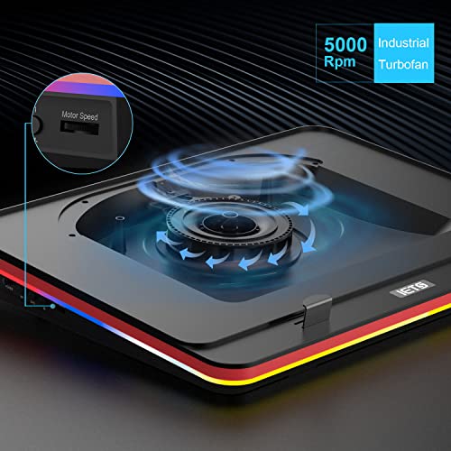 IETS GT500 RGB Gaming Laptop Cooling Pad