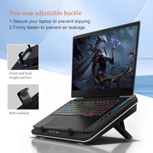 IETS GT600 Turbo-Fan Laptop Cooling Pad