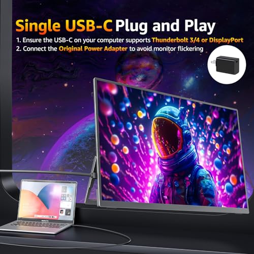 Cocopar 18.5" 1080P Portable Gaming Monitor