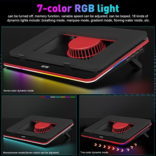 IETS GT500 RGB Gaming Laptop Cooling Pad