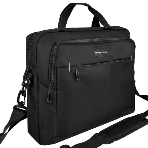 Compact Gaming Laptop Shoulder Bag - Black
