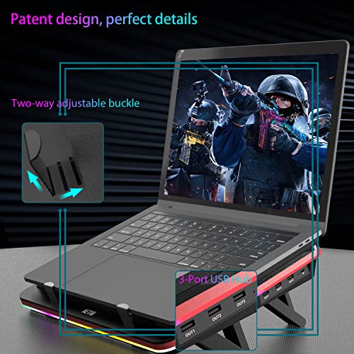 IETS GT500 RGB Gaming Laptop Cooling Pad