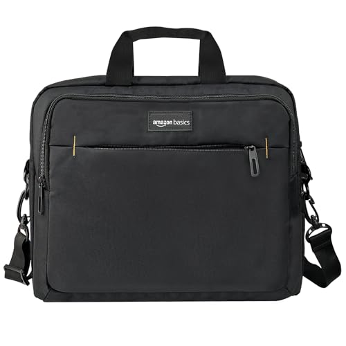 Compact Gaming Laptop Shoulder Bag - Black