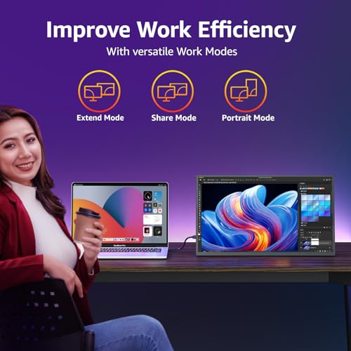 Cocopar 18.5" 1080P Portable Gaming Monitor