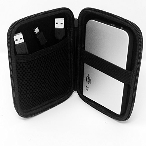 Portable Shockproof Hard Drive Carry Case 2.5