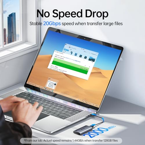 SSK 500GB Portable SSD 2000MB/s for Gaming