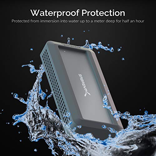 SABRENT 1TB Waterproof External NVMe SSD