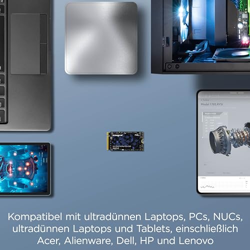 Integral 256GB NVMe SSD for Gaming Laptops