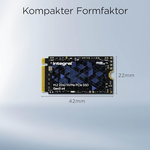 Integral 256GB NVMe SSD for Gaming Laptops