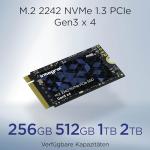 Integral 256GB NVMe SSD for Gaming Laptops
