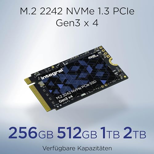 Integral 256GB NVMe SSD for Gaming Laptops