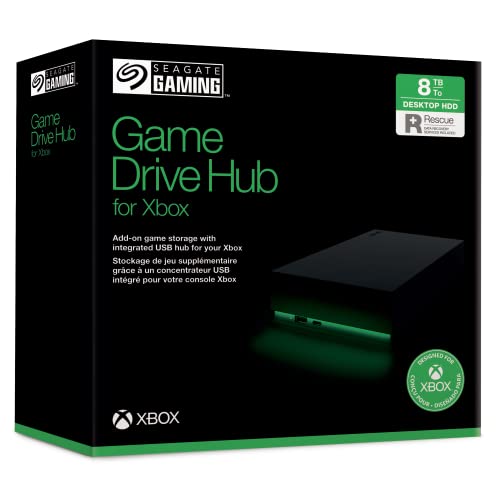 Seagate Game Drive Hub 8TB for Xbox