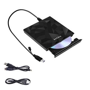 Antika Portable USB 3.0 CD/DVD Drive for Laptops