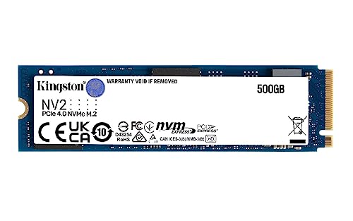 Kingston NV2 500GB NVMe PCIe 4.0 SSD