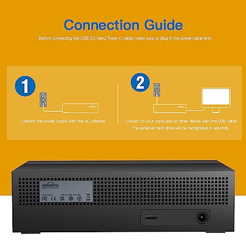 UnionSine 10TB External Hard Drive - USB 3.0