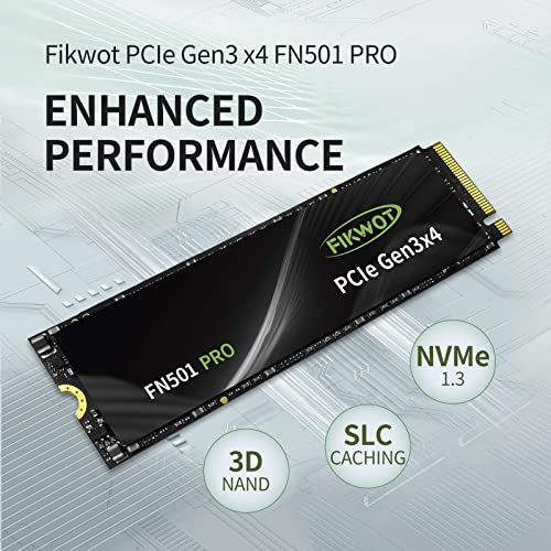 Fikwot FN501 Pro 512GB NVMe SSD for Gaming