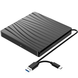 Slim Portable USB 3.0 External DVD Drive