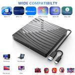 Slim Portable USB 3.0 External DVD Drive