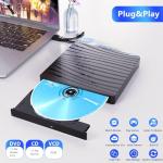Slim Portable USB 3.0 External DVD Drive