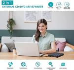 Slim USB 3.0 External CD/DVD Drive – High Speed