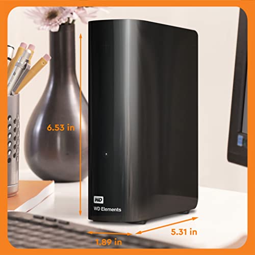 WD 8TB Elements USB 3.0 Desktop Hard Drive