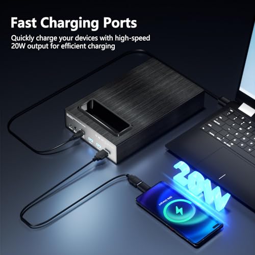 Yaeonku 4-in-1 USB-C Blu-ray Drive & Hub