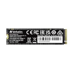 Verbatim VI5000 2TB PCIe Gen4 Internal Gaming SSD