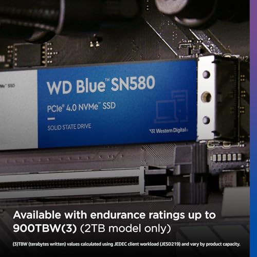WD Blue SN580 1TB NVMe M.2 SSD