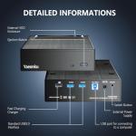 Yaeonku 4-in-1 USB-C Blu-ray Drive & Hub